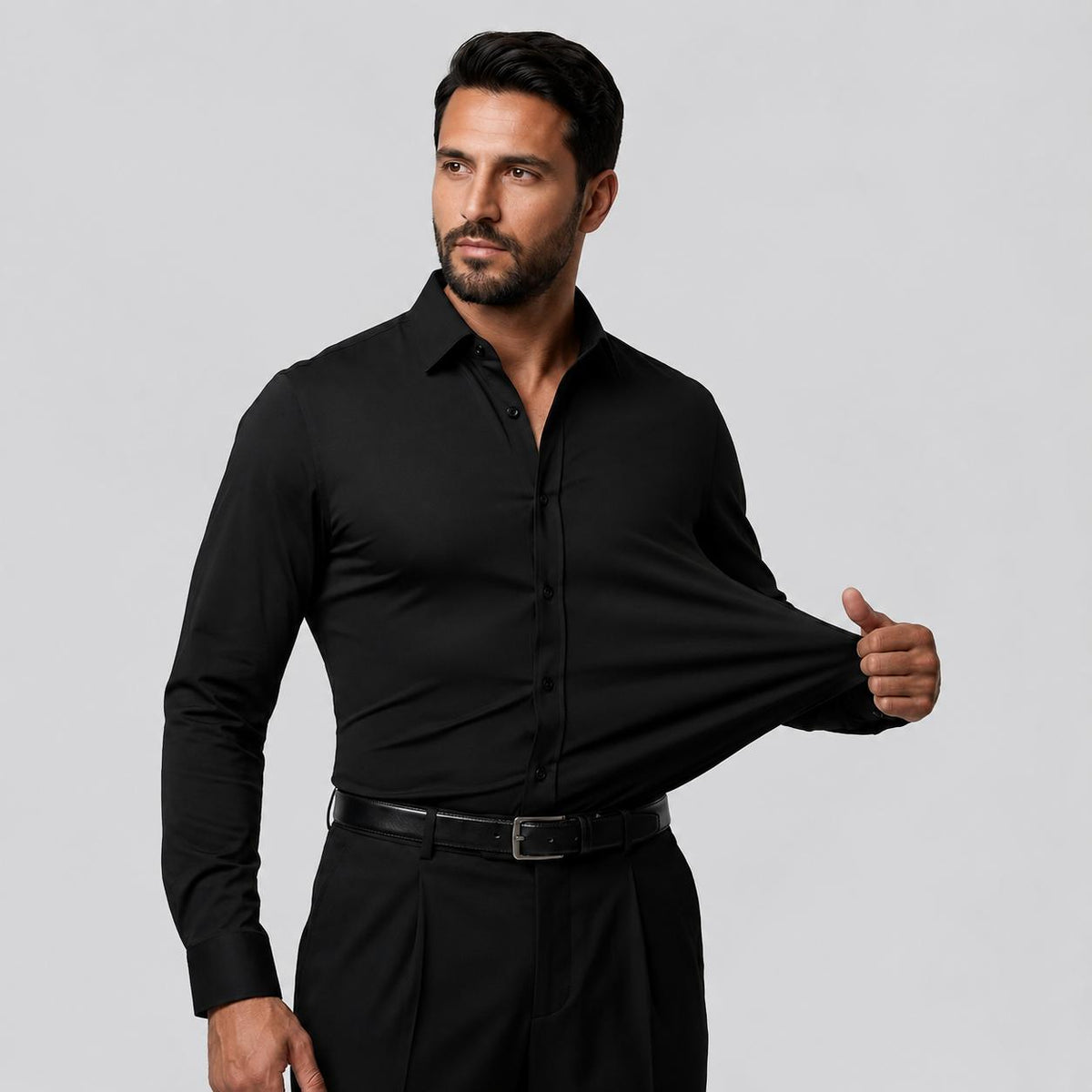 Camisa Kaizen® Negra - Tecnología DWR