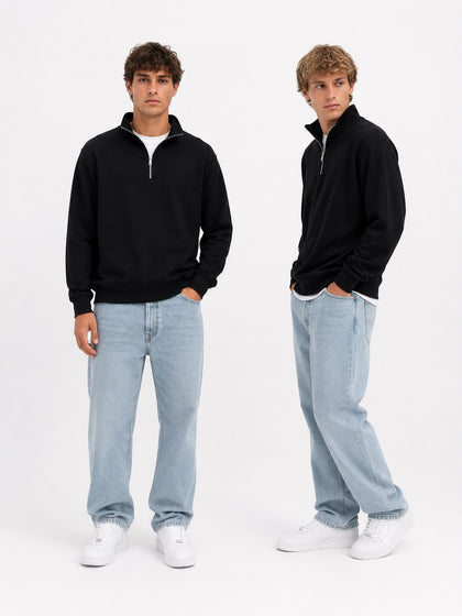 Buzo Half Zip Essential