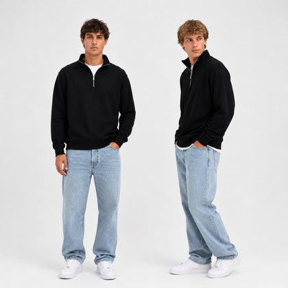 Buzo Half Zip Essential