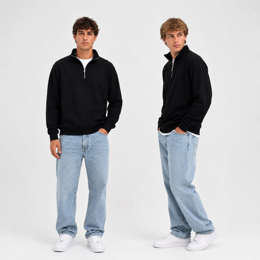 Buzo Half Zip Essential